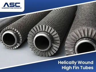 Helically Wound High Fin Tubes